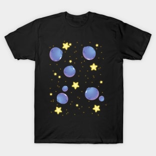 Star Fruit & Blueberry Asteroids T-Shirt